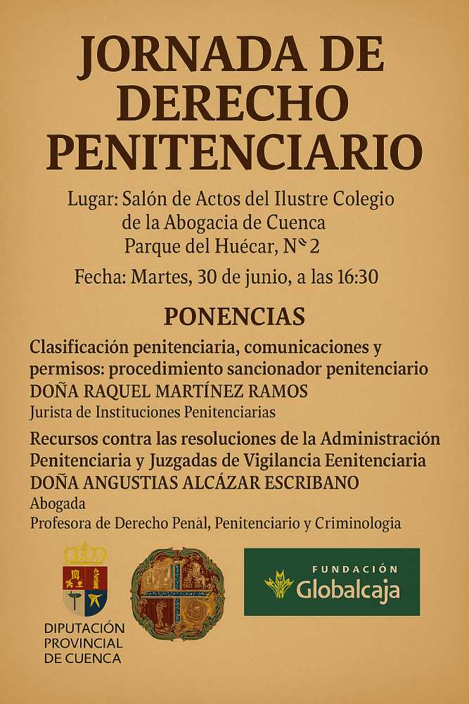 JORNADA DE DERECHO PENITENCIARIO