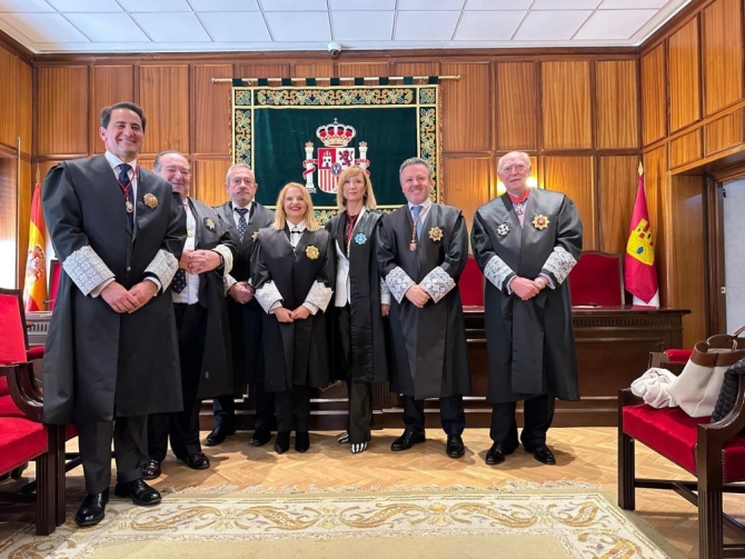 TOMA DE POSESIÓN DE LA NUEVA PRESIDENTA DEL TRIBUNAL SUPERIOR DE JUSTICIA DE CASTILLA-LA MANCHA