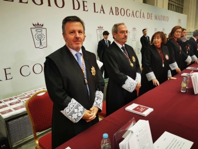 EL DECANO DEL ICA DE CUENCA ASISTE A LA JURA DE NUEVOS LETRADOS DEL ICA DE MADRID