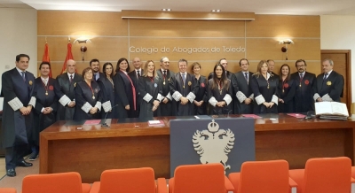 TOMA DE POSESIÓN DE LA NUEVA JUNTA DE GOBIERNO DEL ILUSTRE COLEGIO DE LA ABOGACIA DE TOLEDO